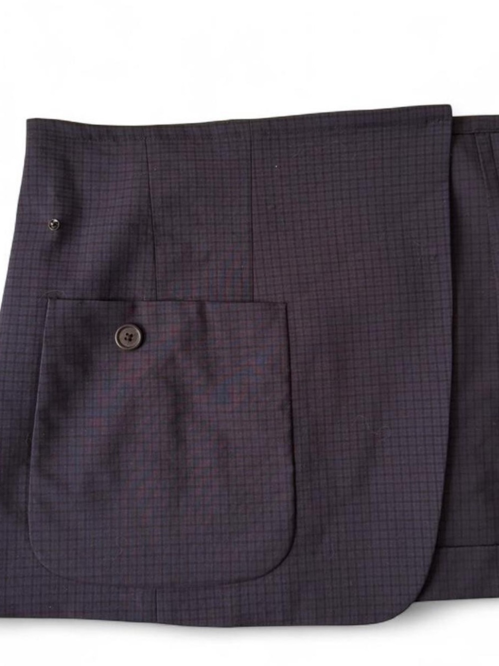 Prada Cropped Navy Blazer and Skirt Set - Picture 7 of 12